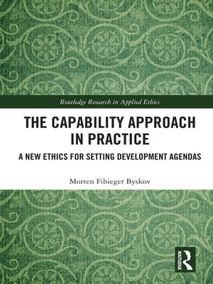 cover image of The Capability Approach in Practice
